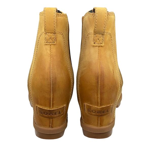 Sorel Women's Joan Of Arctic Brown Suede Hidden Wedge Boot Size US 8 - Picture 9 of 11